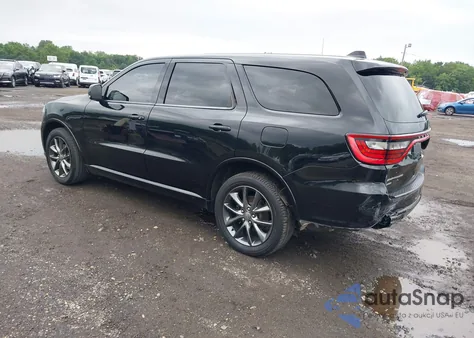 2017 Dodge Durango Gt Awd from USA, damaged, VIN 1C4RDJDGXHC897170
